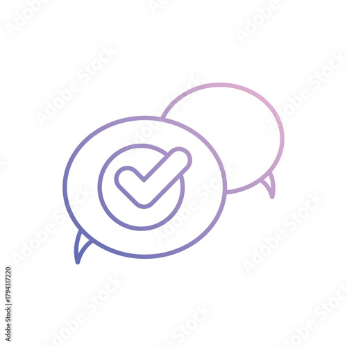 Conversation  vector icon