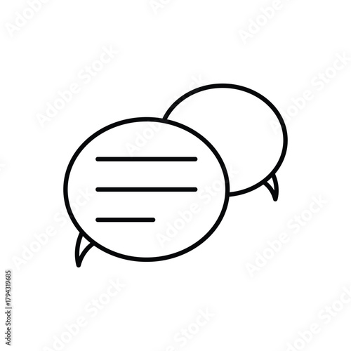 Comments vector icon