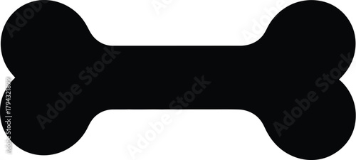 Dog bone vector illustration for pets
