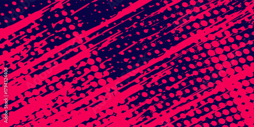 Pink halftone on white background navy. Sport  Vector grunge abstract pink art simple good nice