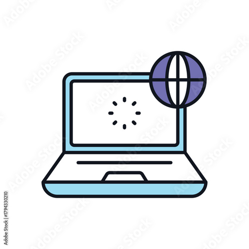 Data Sync vector icon