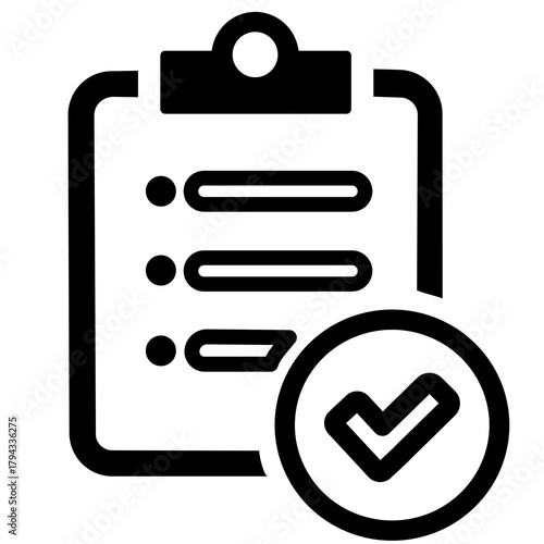 clipboard icon vector illustration