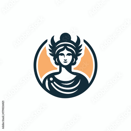 Hera Goddess Logo