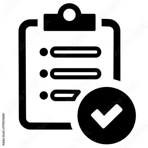 clipboard icon vector