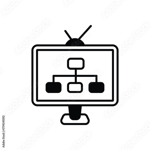 Sitemap  vector icon