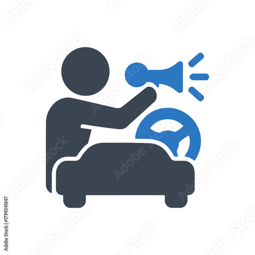 Excessive Honking Habit Icon