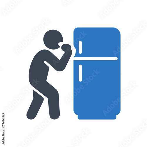 Night Snacking Habit Icon