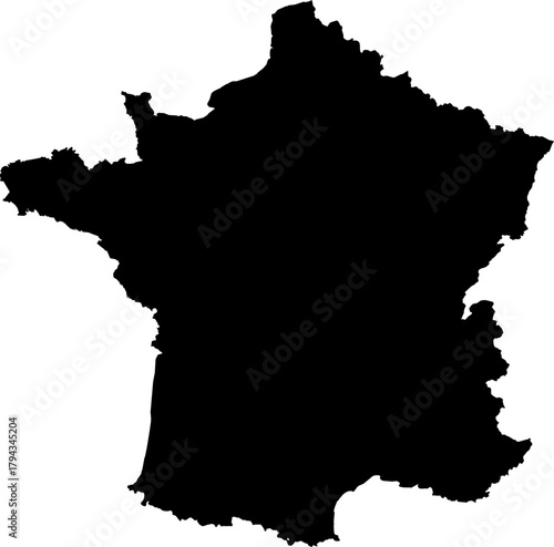 map of france