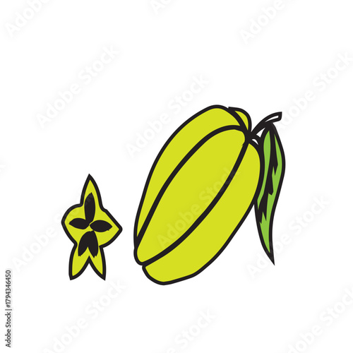 Yellow Star Fruit