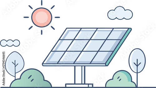 Clean energy future with solar panel installation bringing sustainable power to homes, embodying eco-friendly living and environmental responsibility today