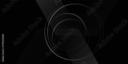 Abstract dark space with glowing dots shape decoration. Modern graphic modern nice line art texture modern simple good illustrations