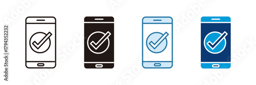 Delivery Status Icon Set Multiple Style Collection