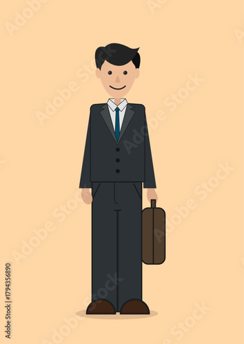 Entrepreneur Character Vector Image 
