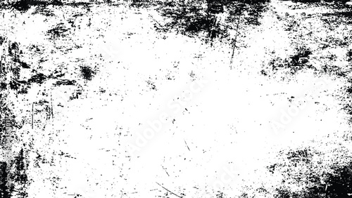 Grungy distressed texture overlay with scratches, dust, and worn effect. isolated on white background, Vector, illustration.