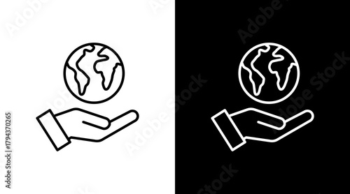 Csr  White Icon Set Design