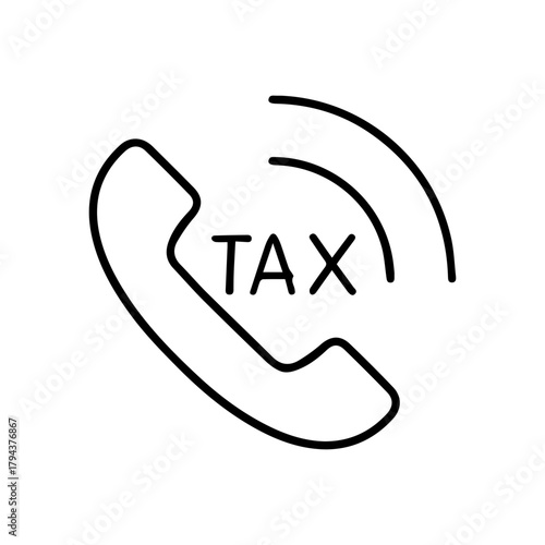 Tax Call Icon