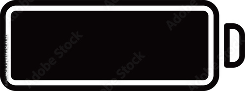 バッテリー・電池マークのフラットアイコン