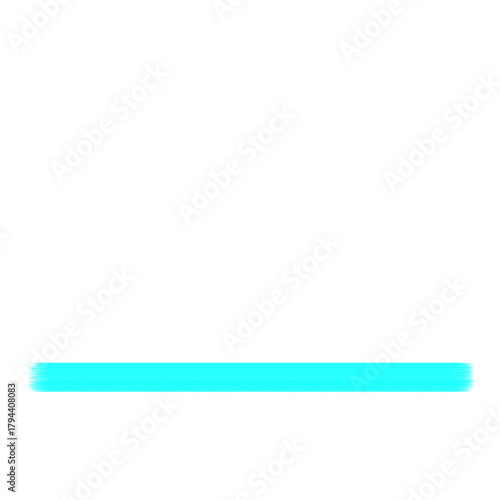 Free Download Vibrant neon blue glowing horizontal line element, minimalist and modern abstract design ideal for digital interfaces, futuristic technology backgrounds, and sleek graphic projects - GFXLoad