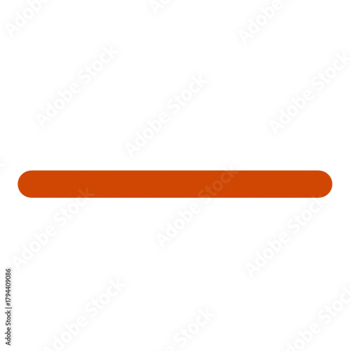Free Download Horizontal Orange Line Separator - A Simple and Clean Design Element for Visual Organization and Aesthetic Appeal - GFXLoad