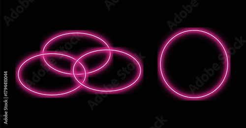  Futuristic glow neon gradient frame rectangle social smoke media template haze mist design element transparent light vector banner background