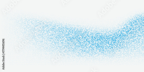 random blue color halftones texture background. random creative background eps 10