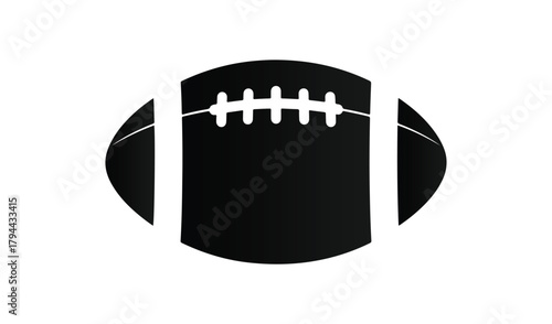 American football icon Vector