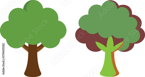 cartoon tree illustration, green nature vector, environment design art, eco friendly concept, forest education artwork, healthy planet drawing, nature care cartoon, greenery theme artwork, ecology sym