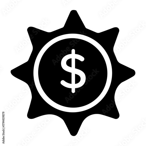 dollar icon or logo isolated sign symbol vector illustration - high quality black style vector icons