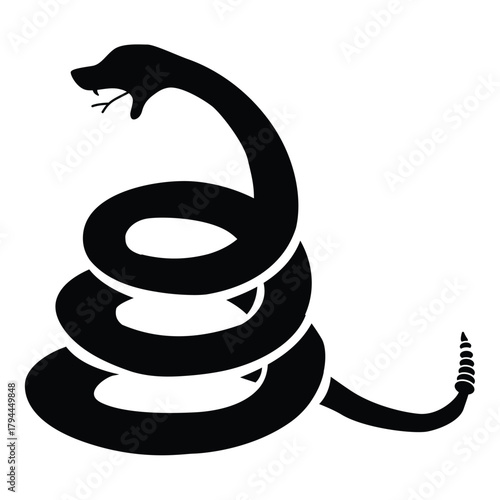 snake silhouette