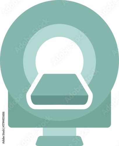 MRI scanner front view