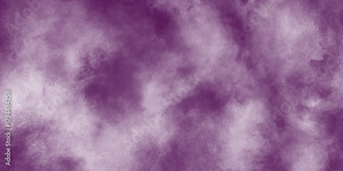Purple abstract background with dark blue smoke texture resembling a night sky storm cloud