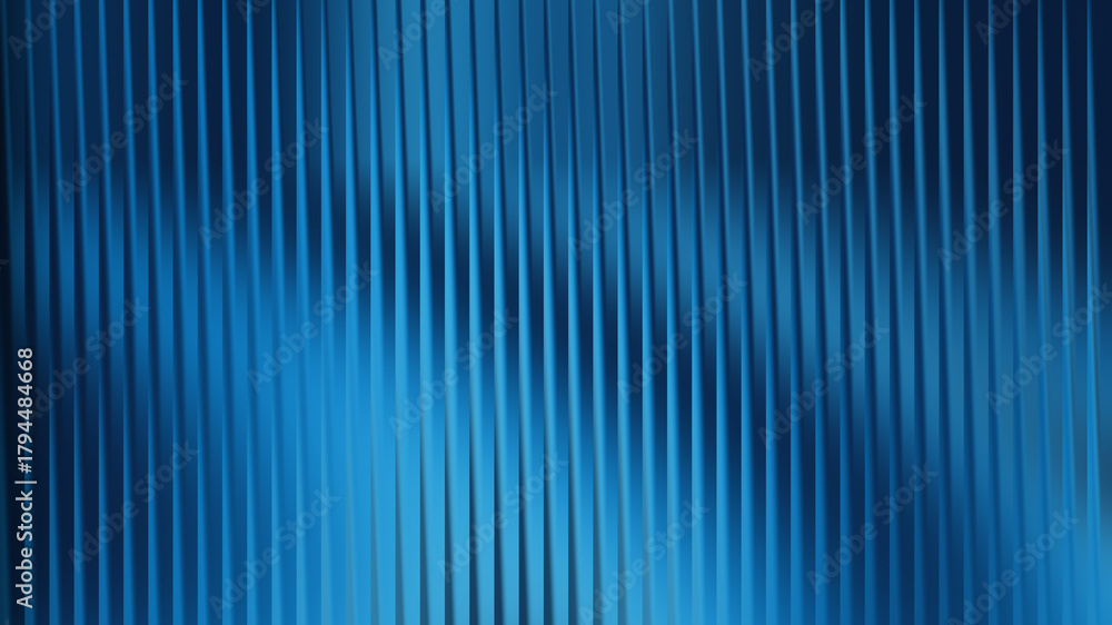 Obraz premium Abstract blue wavy vertical lines background