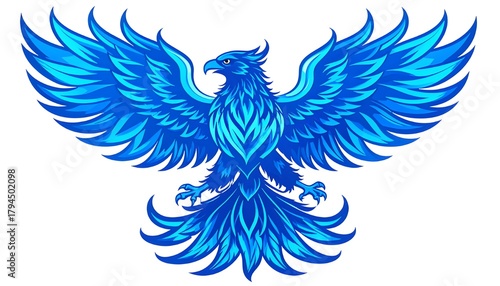 vector illustration of an eagle Tattoo