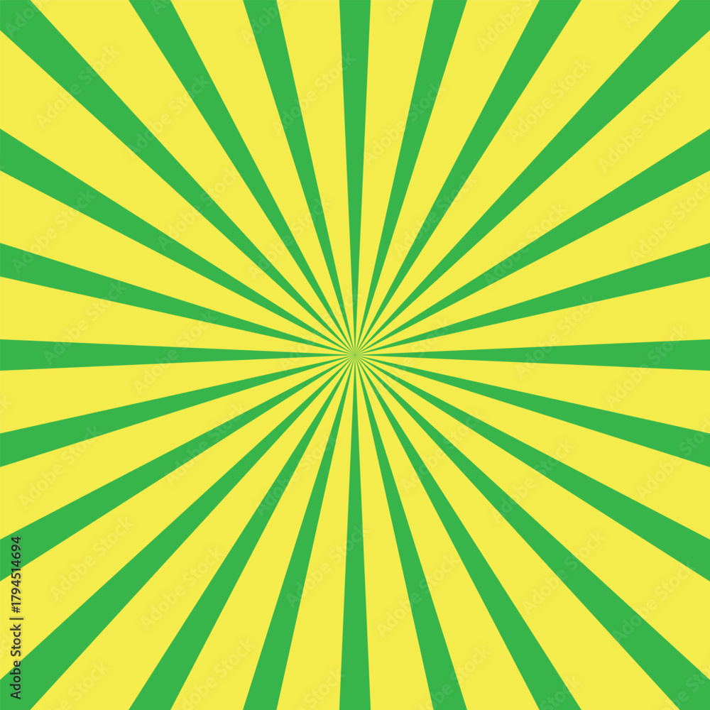 Fototapeta premium Dynamic abstract spiral design with a central focal point with wavy stripes. Hypnotic swirl radiates symmetrically sense of motion and energy. Graphic, and retro-inspired illusion of spinning or depth