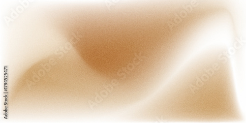 Vector beige gradient background. Simple and soft light brown gold texture. soft solid plain. grunge minimalistic backdrop