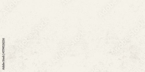 Ecru gradient with texture of eggshell. Pastel light beige background, modern dotted vector design, paper texture eps 10