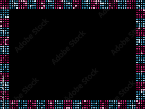 ミラータイル3、格子小F、5水色