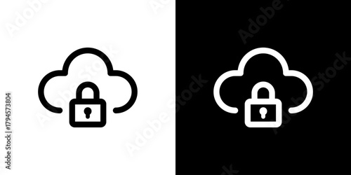 クラウド・セキュリティのアイコン
