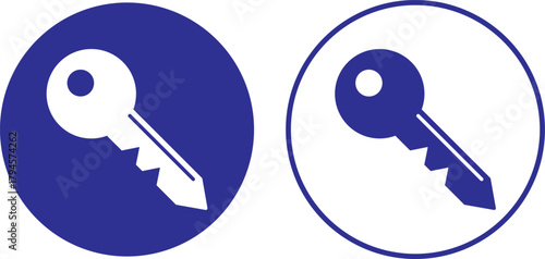 house key icon set. security symbol. Key vector icon. Key symbol. access account login password icons - house key icon security symbol
