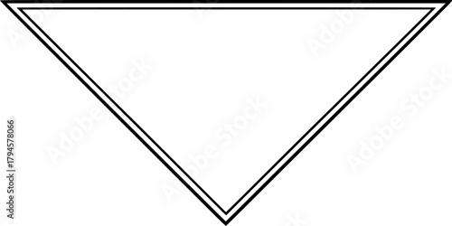 Melodic Maze Lines Shapes: Visual Poem Black White | Clean, isolated vector art for creative projects.