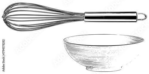 Culinary Delight: Gourmet Creation Making | Clean, isolated vector art for creative projects.