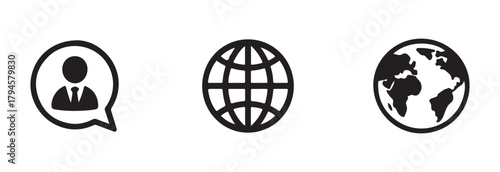 Essential Profile & Contact Icons, Business cards Icon set, home phone location address web icon set, vector illustration EPS 10.