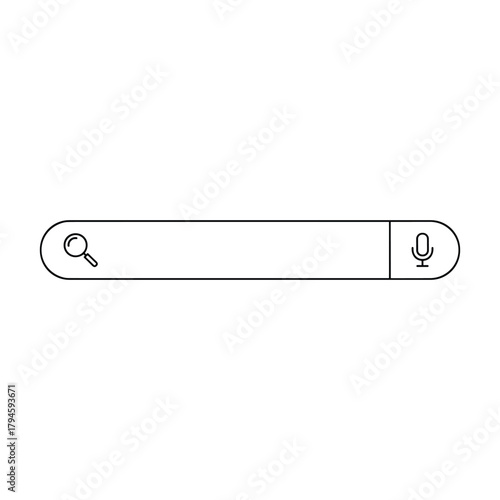 AI search icon set. Magnifying glass with generate symbol. Artificial intelligence technology concept. Icon element for app and web. Vector illustration. Magnifier or loupe sign. Editable stroke.