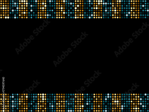 ミラータイル3、縞大F、16青緑