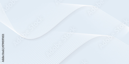 Premium background design with diagonal line pattern in grey colour. Vector white horizontal template for business banner,
