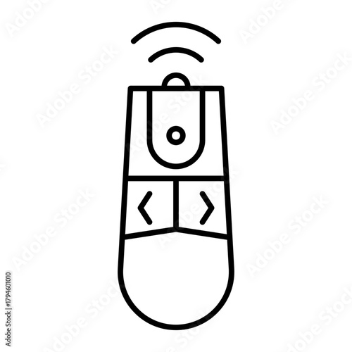 Projector remote control icon