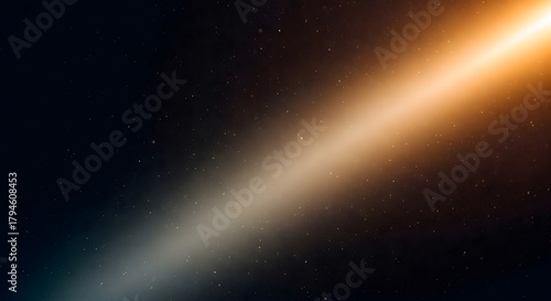 Spotlight on stage. Light leak overlay on black background. a simple light leak overlay to beautify your images. gradient light for your photo filter effect.