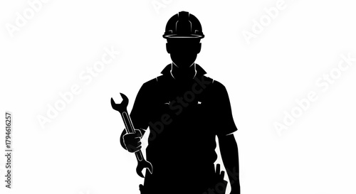 A construction worker