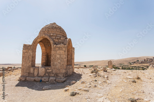 Ruins of tomb in Dara province in Mardin City