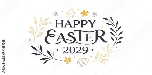 happy easter 2029